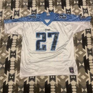 Authentic XL Eddie George Reebok Tennessee Titans Jersey